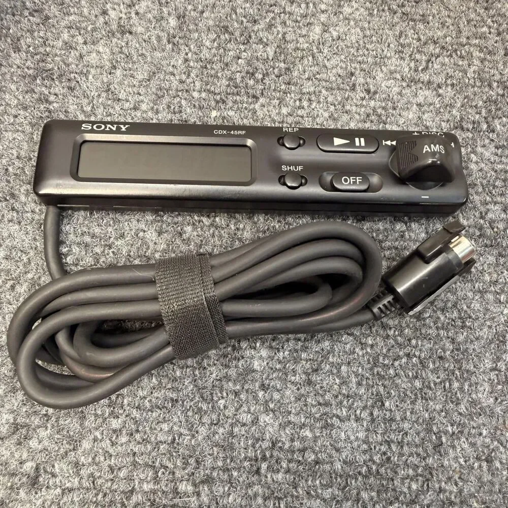 Sony CD Remote Commander Black CDX-45RF Car Audio Wired Controller Unit